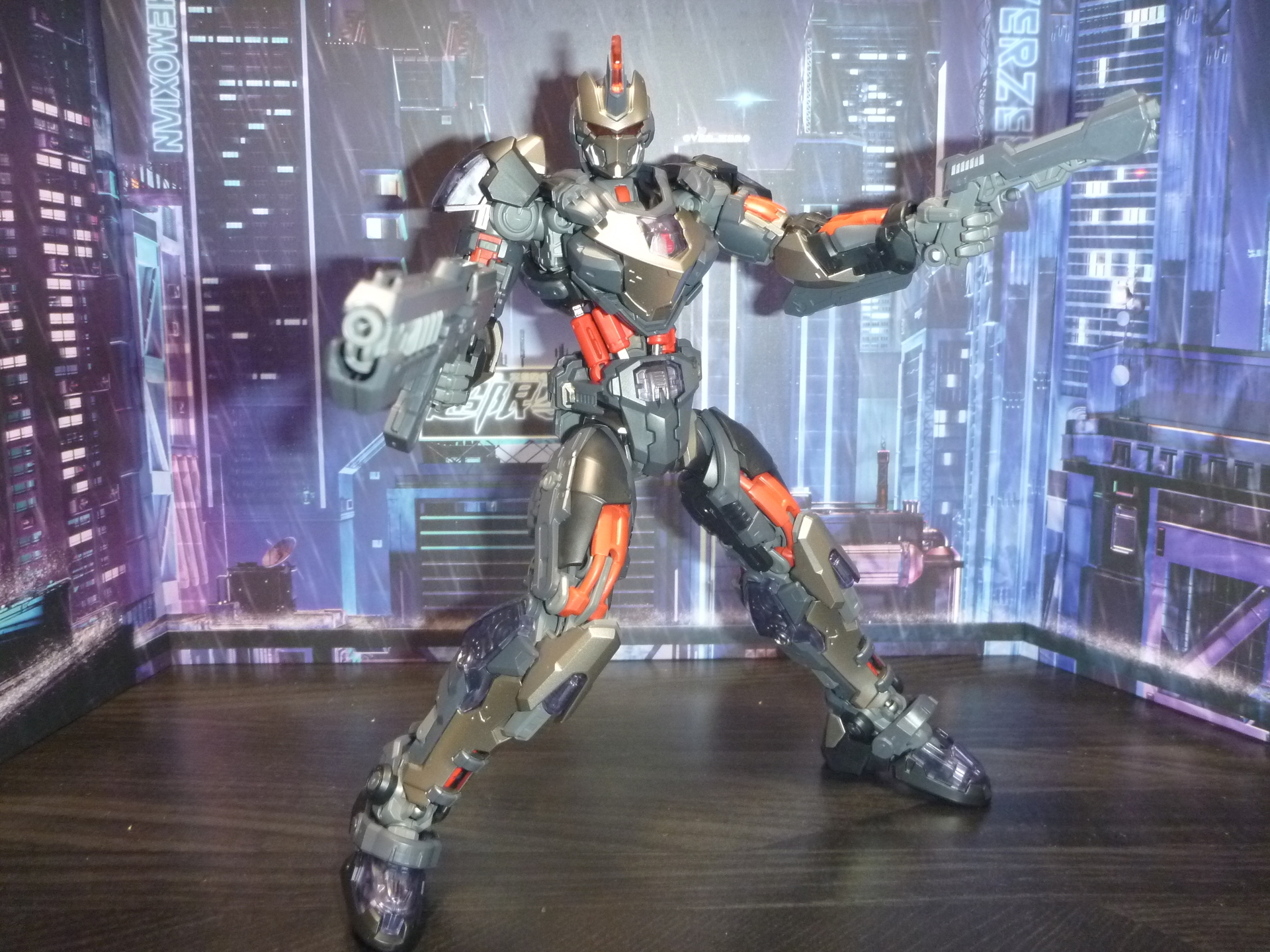 Amazon | HEMOXIAN 零非製造 1/10 OVER ZERO LED発光 可動